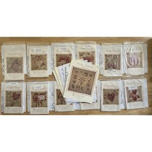 Vintage Valentine Quilt Pattern By The Vintage Spool Designed By Verna Mosquera